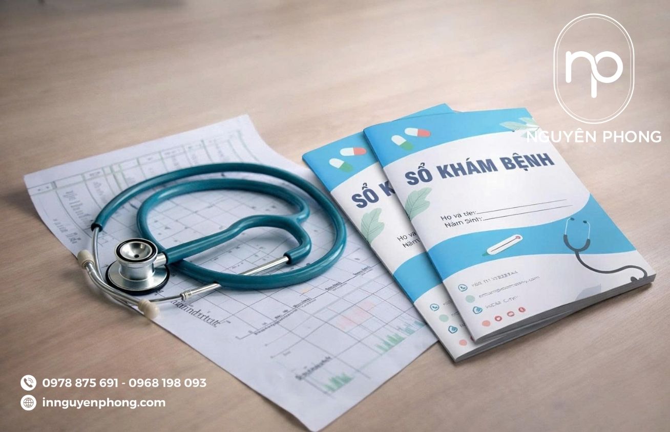 Mẫu in sổ khám bệnh phòng khám đạt chuẩn 